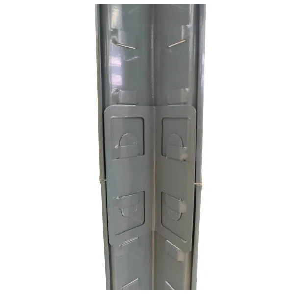 Lot de 2 étagères professionnel Grise 80x40x160 cm Etagère métallique industrielle Charge lourde 700 kg