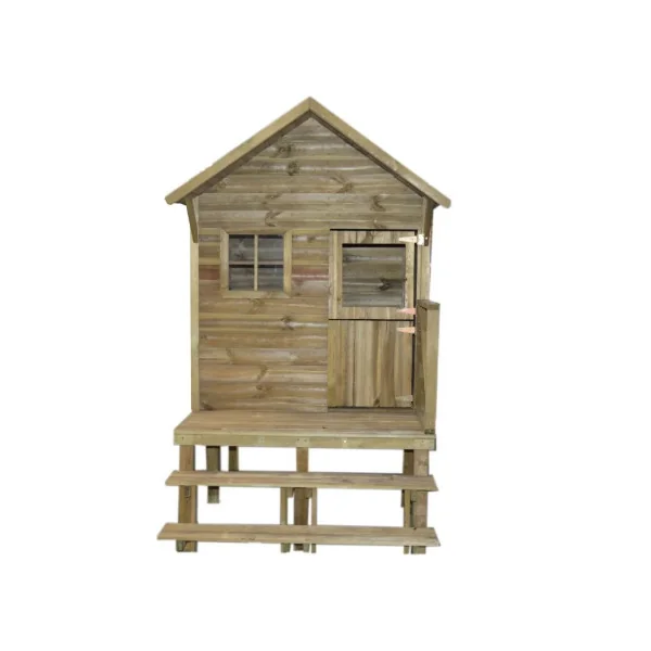 Maison de jeux pour enfants sur pilotis pin massif Autoclave FSC Maison enfant extérieur Cabane de jardin