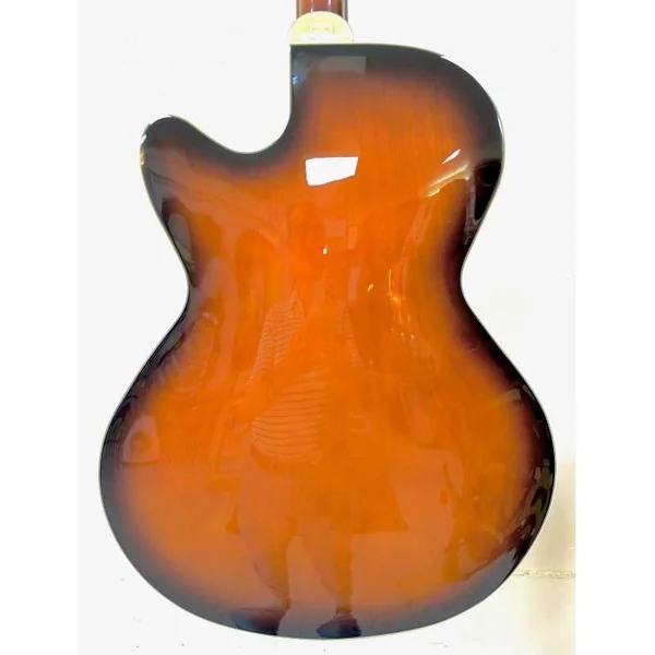MANDOCELLO GOLD TONE MANDOCELLO d'Occasion - avec pickup et étui