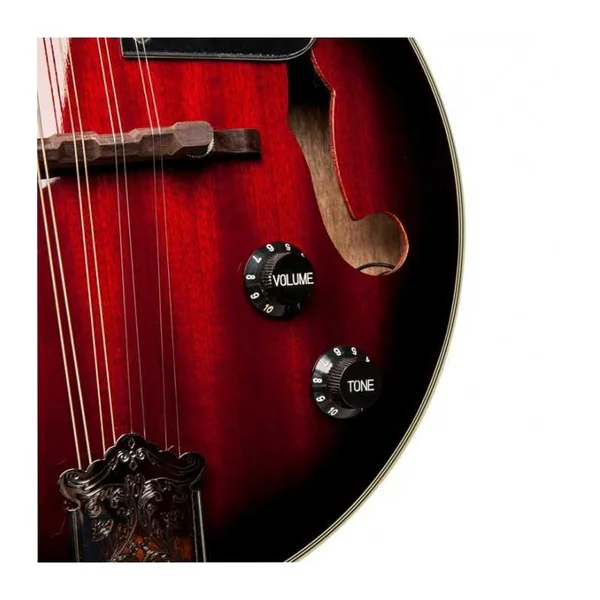 Mandoline Folk Electro Stagg M50 E - NATO-REDBURST