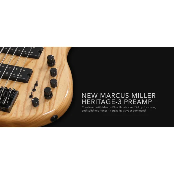 Marcus Miller M5 Swamp Ash 5ST 5-String - natural