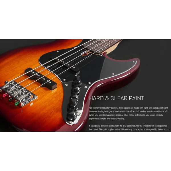 Marcus Miller V3 4ST LH - tobacco sunburst