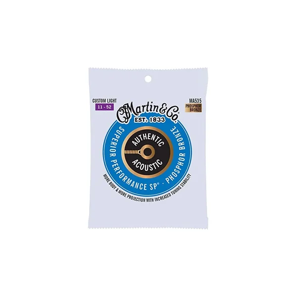 Martin MA535 Authentic Acoustic SP 92/8 Phosphor Bronze cordes acoustiques 11/52