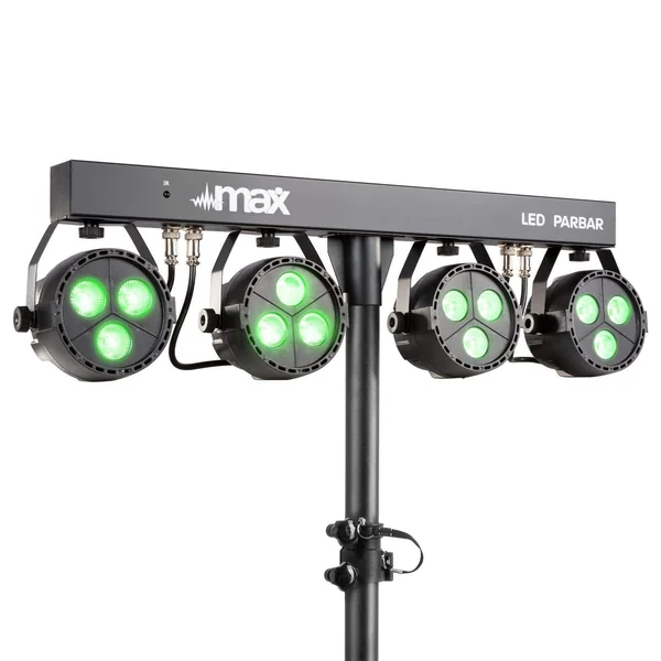 Max LED Partybar4 - 4x 3 LEDs RGBW