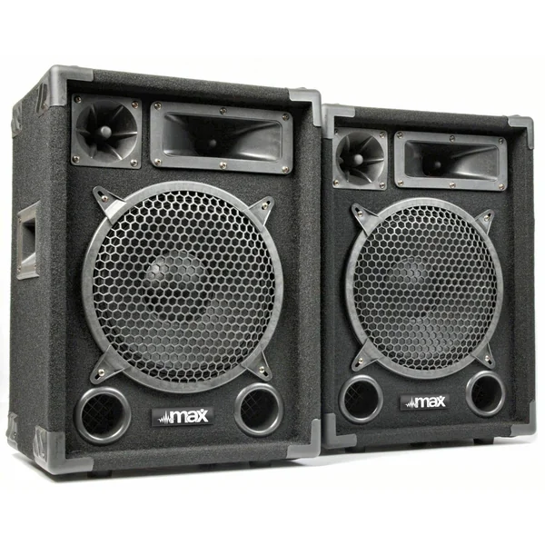 MAX Max10 Ensemble Complet d'Enceintes avec Amplificateur 500W