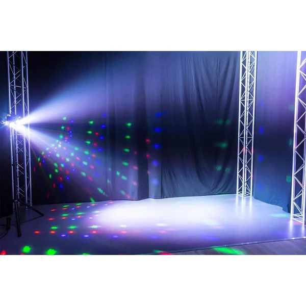 Max PARTYBAR12 - 2x PAR, 2x Derby, Mode DMX avec Télécommande