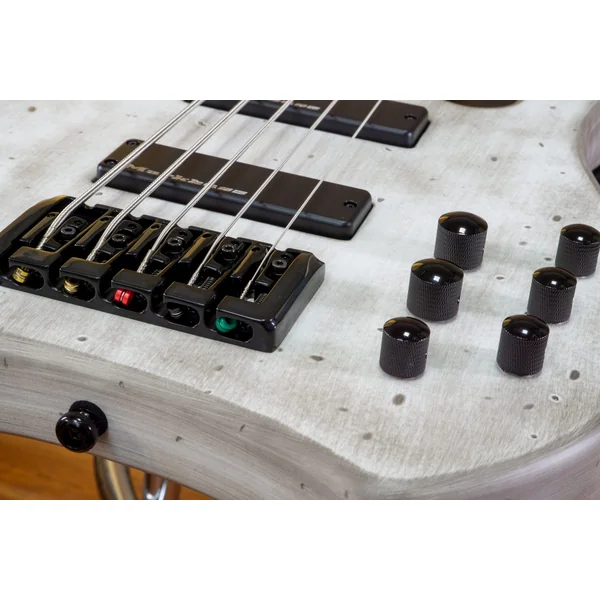 MB Kimandu F1 BK MP 5-String - old white