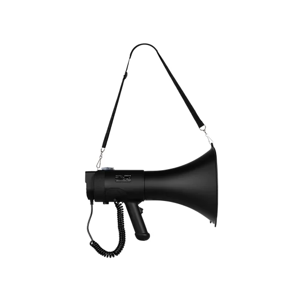 MEG090 Vonyx - Mégaphone 90W noir avec USB SD Bluetooth sur batterie