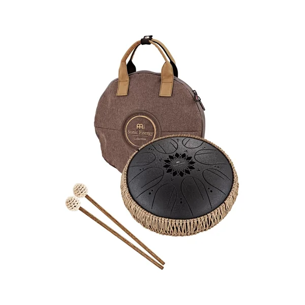 Meinl Sonic Energy medium octave steel tongue drum B minor 432hz + housse
