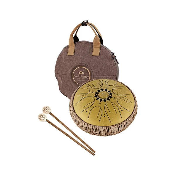 Meinl Sonic Energy medium octave steel tongue drum C major 432hz + housse