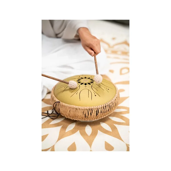 Meinl Sonic Energy medium octave steel tongue drum C major 432hz + housse