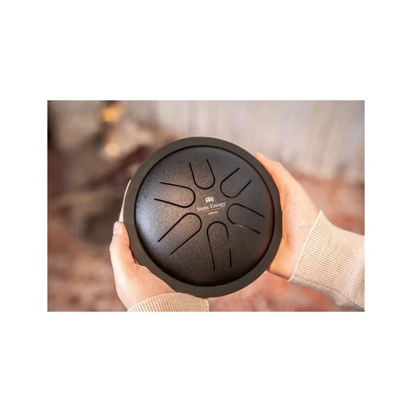 Meinl Sonic Energy mini steel tongue drum DO majeur noir