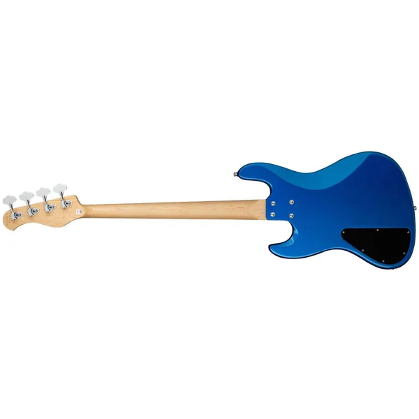 MetroExpress 21-Fret Hybrid P/J Bass 4 (MN) - ocean blue metallic