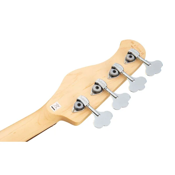 MetroExpress 21-Fret Vintage J/J Bass 4 (MOR) - olympic white