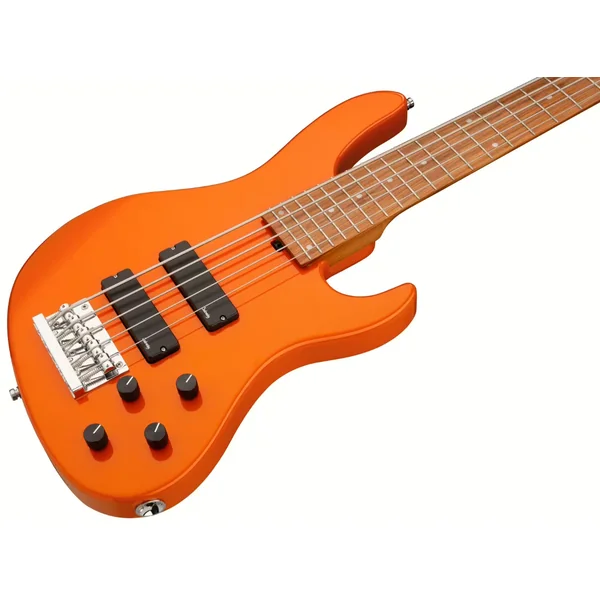 Metroexpress 24-Fret Modern Bass 5-String (MOR) - solid candy apple orange metallic