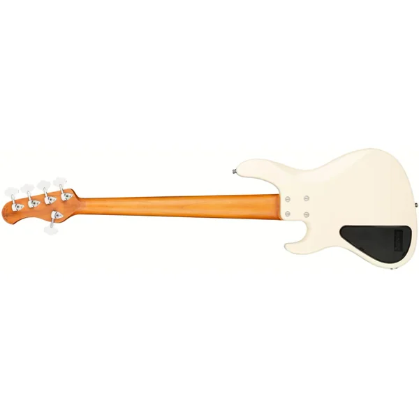 Metroexpress 24-Fret Modern Bass 5-String (MOR) - solid olympic white