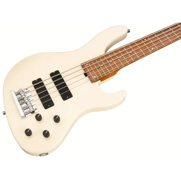 Metroexpress 24-Fret Modern Bass 5-String (MOR) - solid olympic white