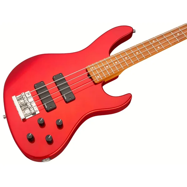 Metroexpress 24-Fret Modern Bass (MN) - candy apple red metallic