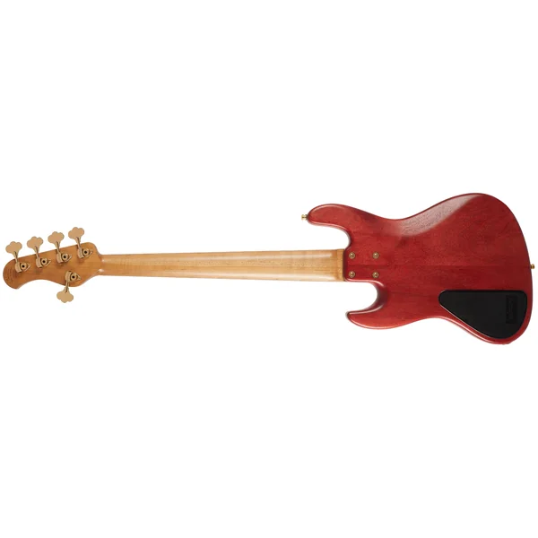 Metroline 21-Fret Standard J/J Bass 5-String Ltd (Germany, MN) - majestic red transparent satin