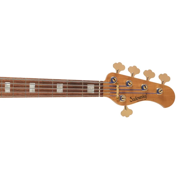 Metroline 21-Fret Standard J/J Bass 5-String Ltd (Germany, MN) - majestic red transparent satin