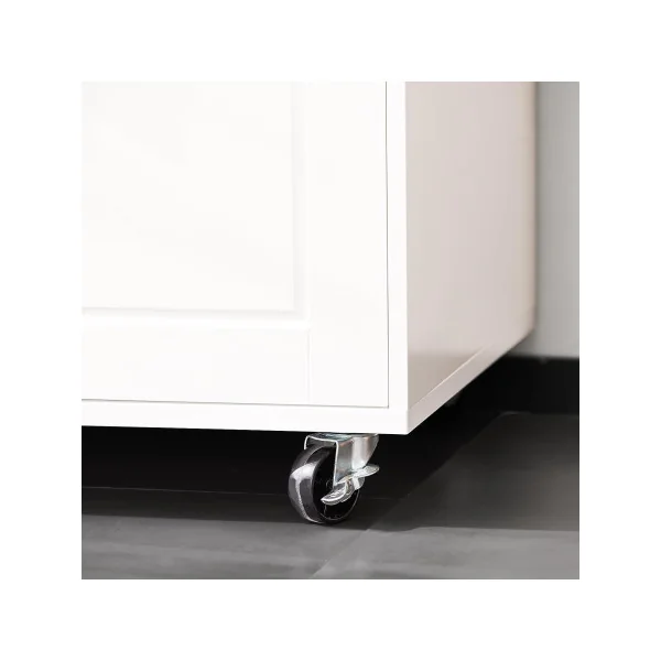 Meuble de cuisine blanche Commode cuisine mobile Armoire de cuisine