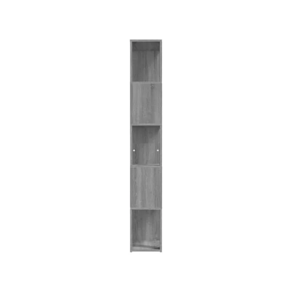 Meuble Etagères Chêne gris Séparateur de pièce Bibliothèque moderne