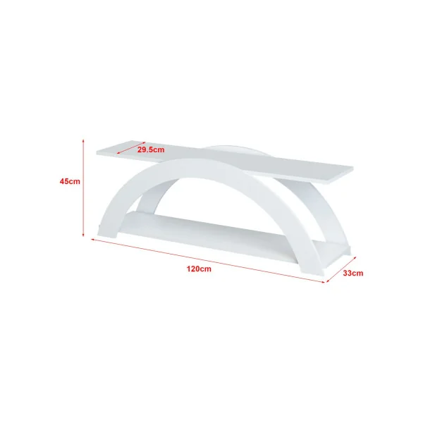Meuble TV blanc design Meuble télévision moderne Meuble télé tendance
