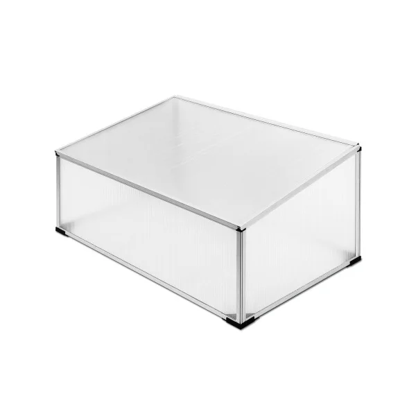 Mini serre de jardin 100x60 cm Cadre serre polycarbonate semi plantation
