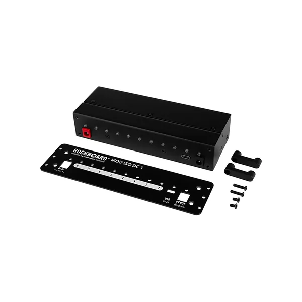 MOD ISO DC1 - Boitier d'alimentation 8 x 9V isolées pour emplacement module