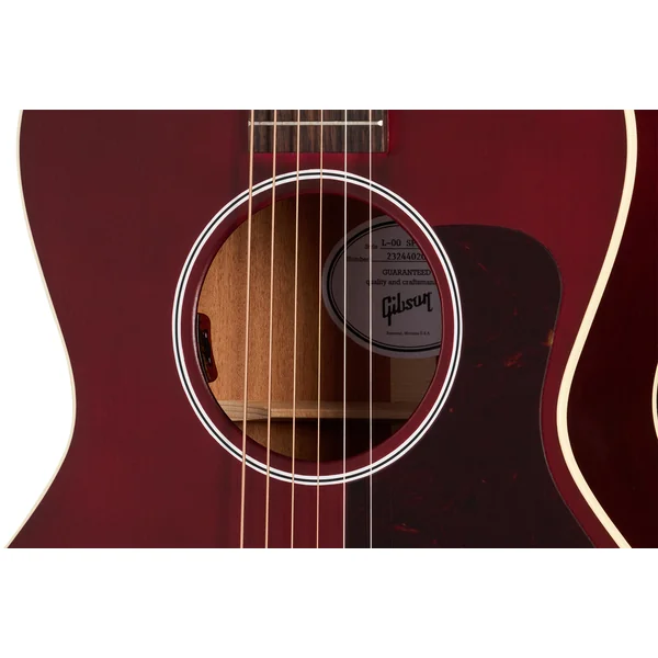 Modern L-00 Special - satin wine red