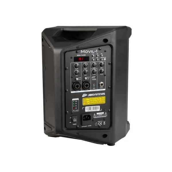 MOVIL-1 JB Systems - Enceinte sur batterie bluetooth USB MP3