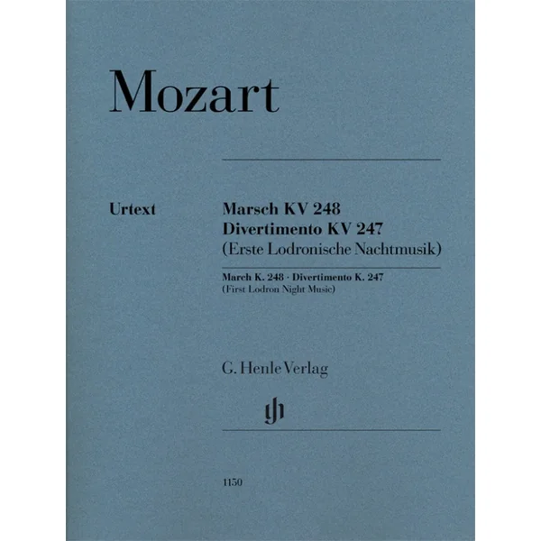 Mozart W.a. Marche K 248 Divertimento 247 Sextet