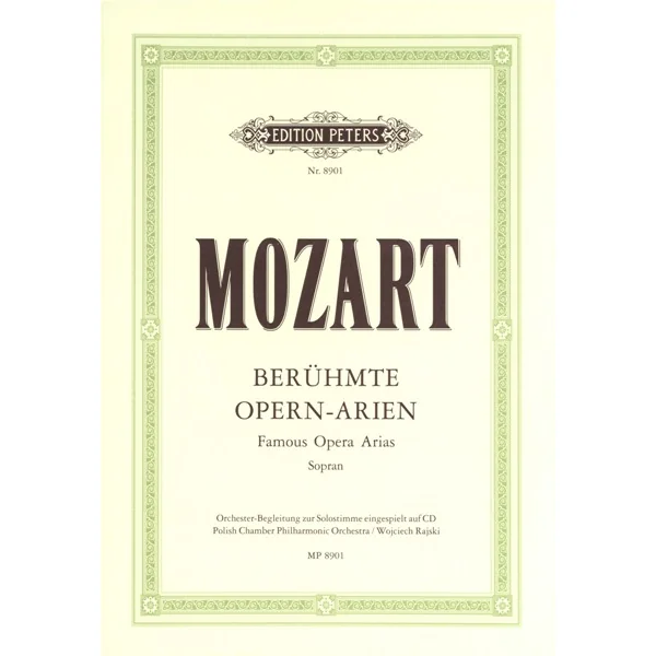 Mozart Wolfgang Amadeus - Opera Arias - Soprano