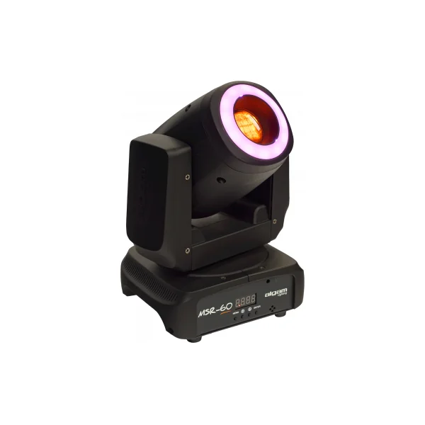 MSR60 Algam lighting - Lyre spot led 60W avec anneau led