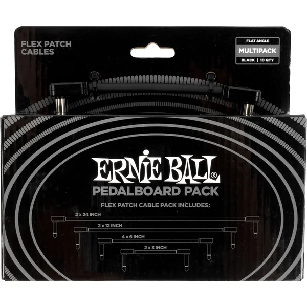 Multipack câble de pactch Flex - Noir