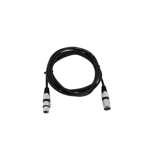 OMNITRONIC Câble XLR 3 broches 3 m noir