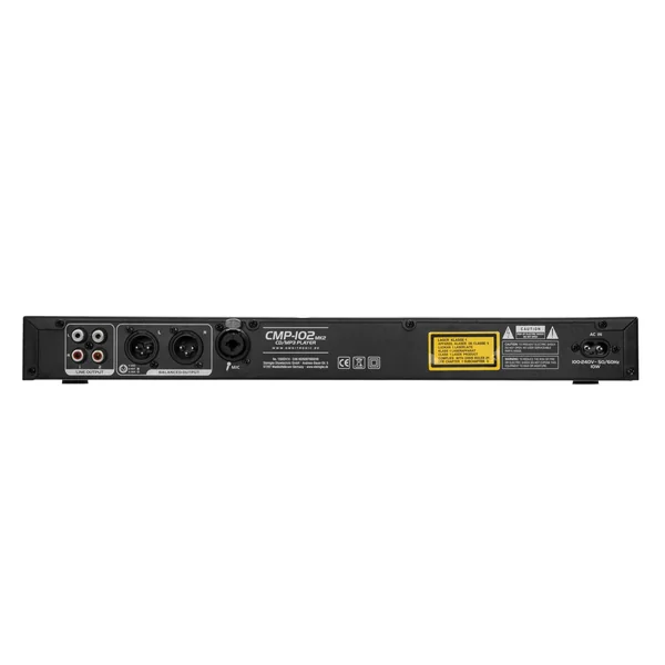 OMNITRONIC Lecteur CD/MP3 CMP-102 MK2