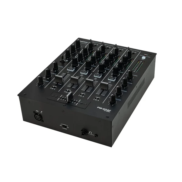 OMNITRONIC PM-404F 4-channel DJ Mixer with Filter and Bluetooth