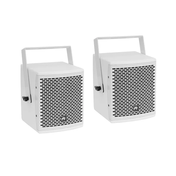 OMNITRONIC Système actif Sub MOLLY 2.1 + 2 x enceinte + accessoires, blanc