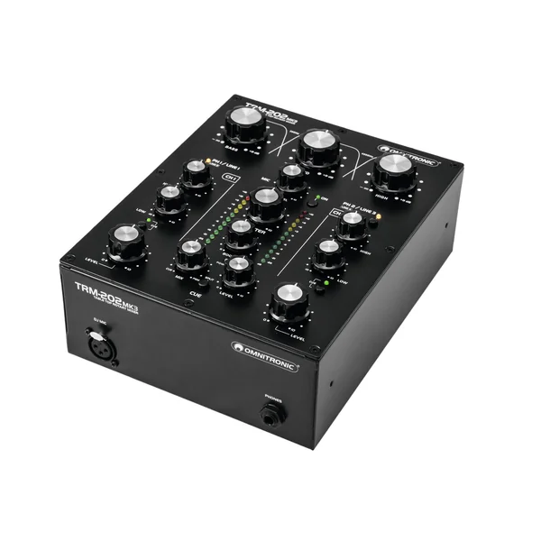 OMNITRONIC Table de mixage Rotary TRM-202MK3 2 canaux
