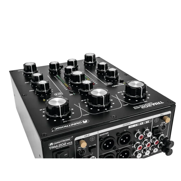 OMNITRONIC Table de mixage Rotary TRM-202MK3 2 canaux