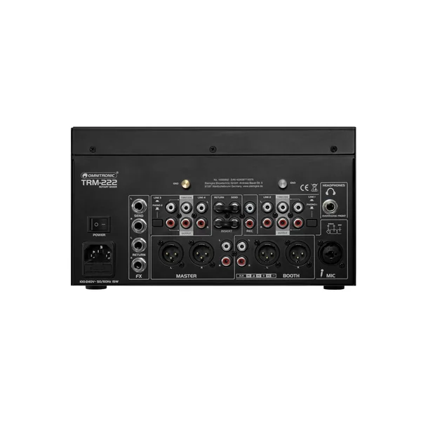 OMNITRONIC TRM-222 2-channel Rotary Mixer
