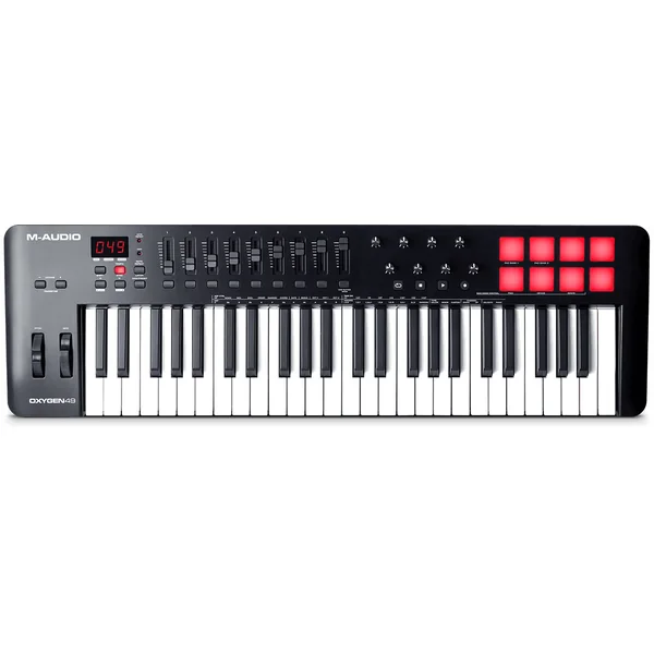 OXYGEN49V M-Audio – Clavier maitre midi 49 notes 8 pads