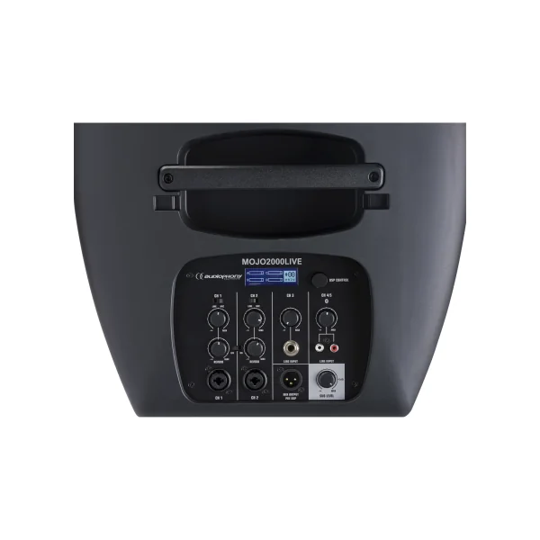 Pack 2 MOJO2000LIVE Audiophony - 2 enceintes colonne avec housses 1200W RMS