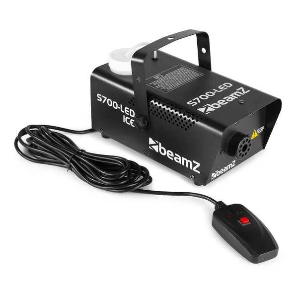 Pack BeamZ S700LED ICE – Machine à fumée 700 W avec 3 LEDs bleues |1 L liquide inclus