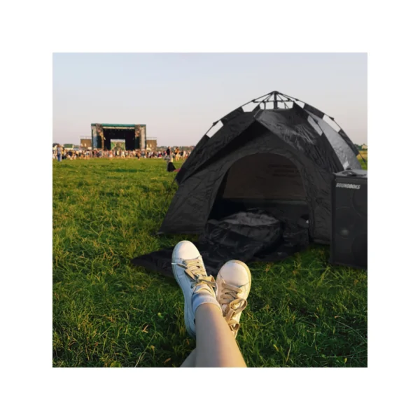 Pack Soundboks 4 B Enceinte autonome Bluetooth 216W 126dB IP65 noire + Support sac à dos + Kit Festival