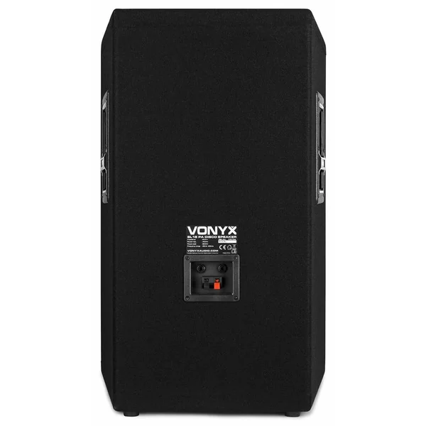 Pack Vonyx SL15 - 2 × 15″ Enceintes Passives 1600 W Max | Set Sono DJ/Bar 2-Voies