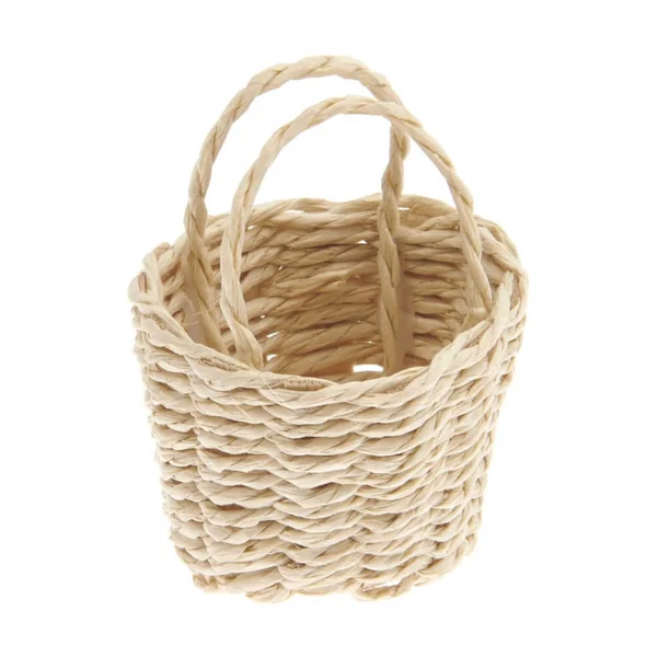 Panier miniature rond, 3,5 x 3,5 x 5 cm pour le monde des lutins - Rico Design