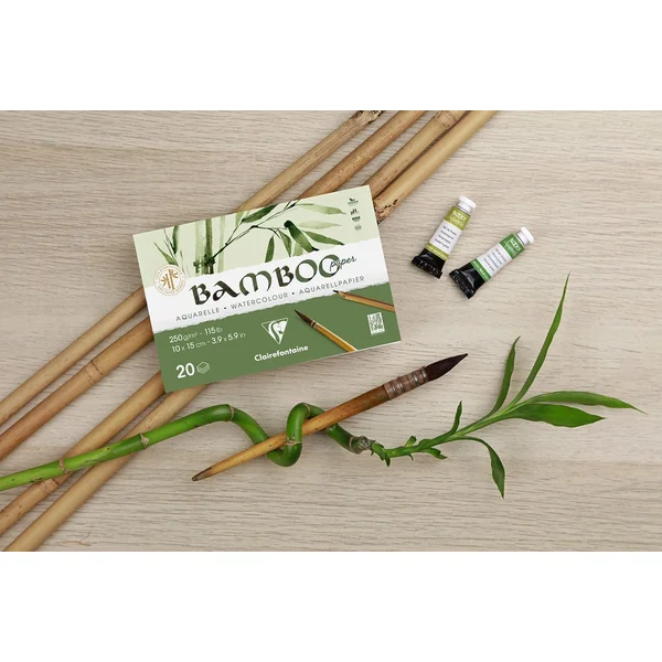 Papier aquarelle Bamboo 50x65cm 250g/m²