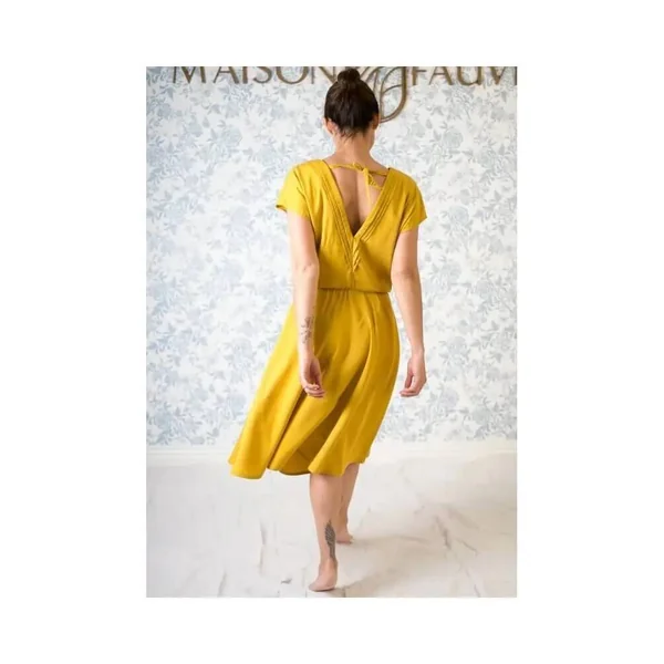 Patron robe top Maison Fauve